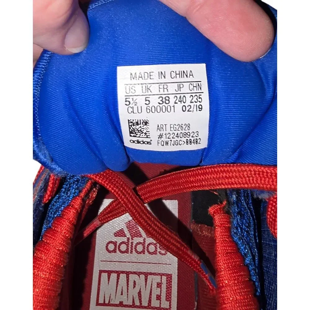 Adidas‎ Captain Marvel Pro Vision Hi Top Shoes US Size 5.5
